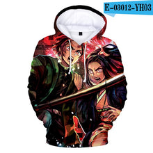 Load image into Gallery viewer, 3D Cool New Arrival Demon Slayer Kimetsu no Yaiba hooded Sweatshirt Fashion Trend Style New 3D Cool Women/men Winter Hoodies