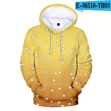 Load image into Gallery viewer, 3D Cool New Arrival Demon Slayer Kimetsu no Yaiba hooded Sweatshirt Fashion Trend Style New 3D Cool Women/men Winter Hoodies