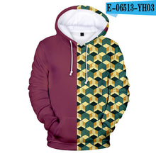 Load image into Gallery viewer, 3D Cool New Arrival Demon Slayer Kimetsu no Yaiba hooded Sweatshirt Fashion Trend Style New 3D Cool Women/men Winter Hoodies