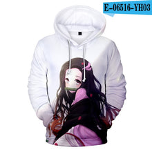Load image into Gallery viewer, 3D Cool New Arrival Demon Slayer Kimetsu no Yaiba hooded Sweatshirt Fashion Trend Style New 3D Cool Women/men Winter Hoodies