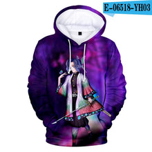 Load image into Gallery viewer, 3D Cool New Arrival Demon Slayer Kimetsu no Yaiba hooded Sweatshirt Fashion Trend Style New 3D Cool Women/men Winter Hoodies