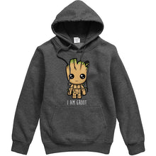 Load image into Gallery viewer, I AM GROOT Movie Series Printed Male Hoodies Avengers Hoody Csaual Hip Hop Mens Pullover Funny Streetwear Hipster Tracksuit Top