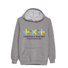 Load image into Gallery viewer, 2019 Txt Concert The Dream Chapter Star Album Hoodies Harajuku TOMORROW X TOGETHER Hooded new Pullover