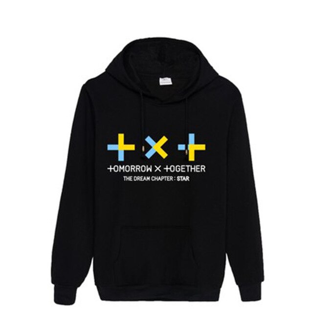 2019 Txt Concert The Dream Chapter Star Album Hoodies Harajuku TOMORROW X TOGETHER Hooded new Pullover