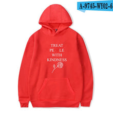 Load image into Gallery viewer, Frdun Tommy Harry Styles Treat People With Kindness Print Hoodies Sweatshirt Women/Men Fashion 2018 New Style Streetwear Hooded