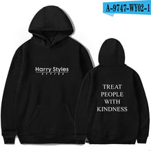 Load image into Gallery viewer, Frdun Tommy Harry Styles Treat People With Kindness Print Hoodies Sweatshirt Women/Men Fashion 2018 New Style Streetwear Hooded