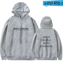 Load image into Gallery viewer, Frdun Tommy Harry Styles Treat People With Kindness Print Hoodies Sweatshirt Women/Men Fashion 2018 New Style Streetwear Hooded
