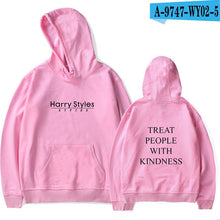 Load image into Gallery viewer, Frdun Tommy Harry Styles Treat People With Kindness Print Hoodies Sweatshirt Women/Men Fashion 2018 New Style Streetwear Hooded