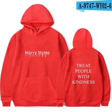 Load image into Gallery viewer, Frdun Tommy Harry Styles Treat People With Kindness Print Hoodies Sweatshirt Women/Men Fashion 2018 New Style Streetwear Hooded